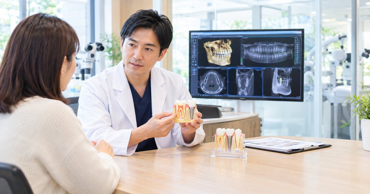 根の治療か抜歯・インプラントか？どちらを選ぶべきか判断基準を解説
